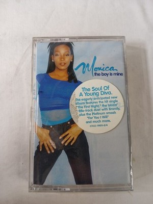 Monica The Boy Is Mine Cassette Tape Album SEALED 1998 Arista Hype Sticker