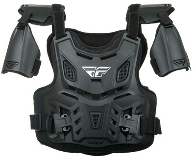 Fly Racing CE Revel Rückenprotektor Kinder Schwarz #36-16060 YTH CE BLK