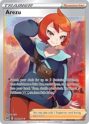 Arezu (Full Art) 189/196 Lost Origin Ultra Rare Holo Trainer