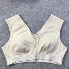 Tommie Copper Shoulder Support Sports Bra Womens 3XL Zip Front Activewear Gym