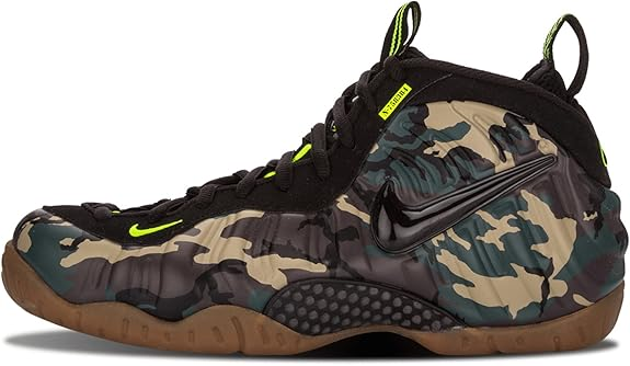 Nike Air Foamposite Pro Army Camo Black 587547-300 Men's Size | eBay