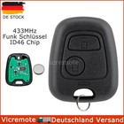 Schlüssel Funk Fernbedienung Platine 433MHz für Peugeot Citroen 106 206 207 306