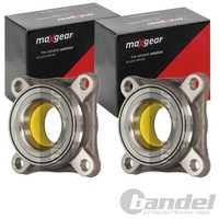 2X Maxgear RADLAGER-SATZ Vorne Passend FÜR Toyota Fortuner Hilux Land