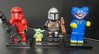 LEGO Minifigure Lot Mandalorian Grogu Red Sith Trooper Huggy Wuggy