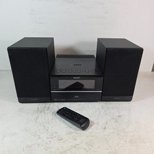 Sony Micro Hi-Fi System CMT-BX70DBi DAB CD iPod Dock Speakers With Remote Tested