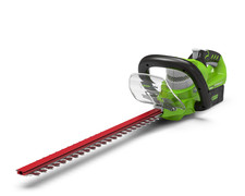 Image of Greenworks 24V Hedge Trimmer + battery + charger 57cm Cutting Length (New Other)