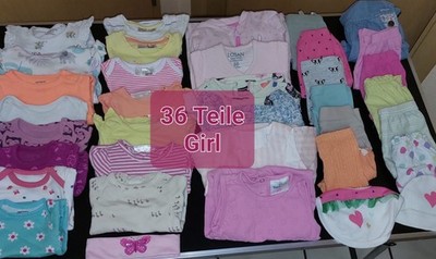   Baby Mädchen 50 56 Newborn Sommer Girl Summer Kleidungspaket Bodies Kleid  