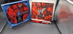 WWF Attitude Sega Dreamcast PAL Complete Tested Working Case Damage