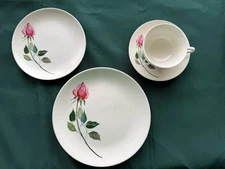 10 VINTAGE 4 Pc Place Settings Homer Laughlin Dubarry CUNNINGHAM PICKETT