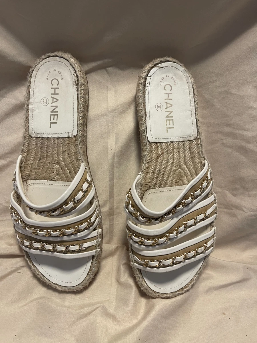 CHANEL White Heels for Women for sale - eBay