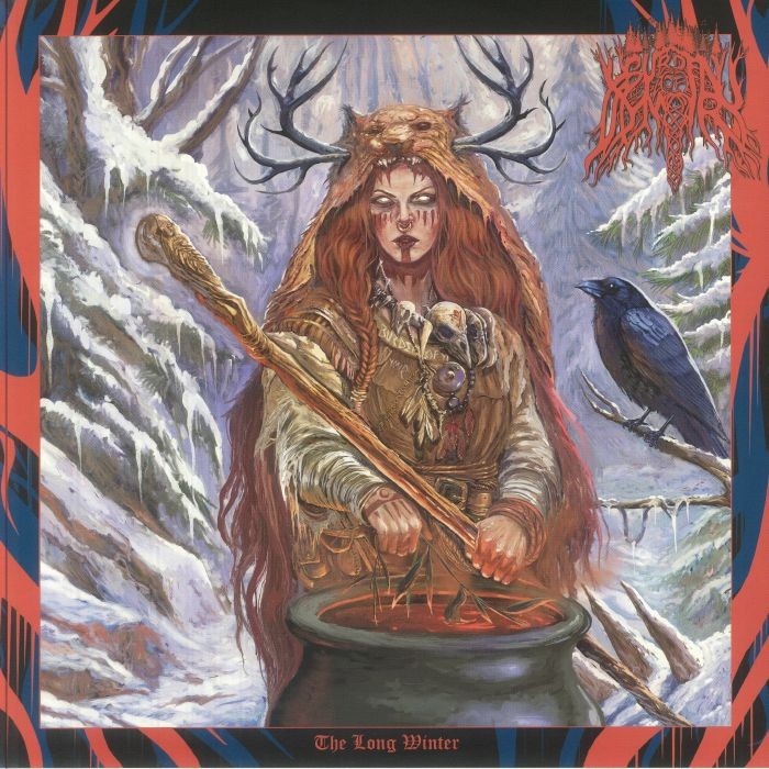 BURDEN OF YMIR - The Long Winter - Vinyl (orange & white pinwheel vinyl LP)