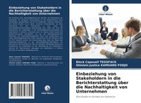 Einbeziehung Von Stakeholdern In Die Berichterstattung üBer Die...