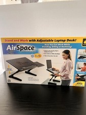 Kantek Extra Wide Height Adjustable Computer Monitor Stand w/ Drawer New