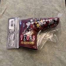 NEW in bag 2024 Scotty Cameron It's Showtime blade putter Head Cover Golf VEGAS