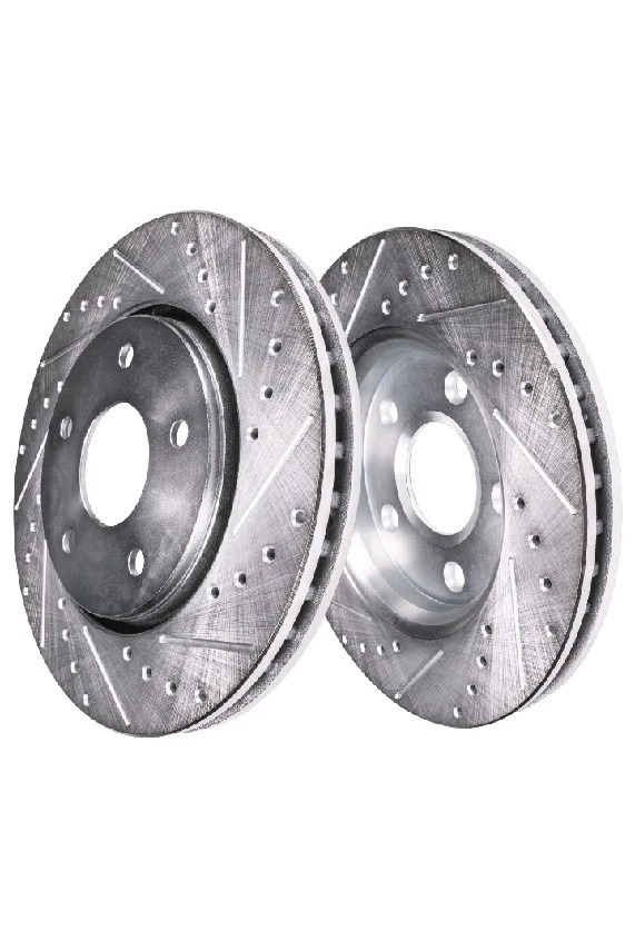 Rotores de freno de disco perforados delanteros traseros para Lexus GS200T GS350 GS450H IS200T RC300. Foto 2 de 4