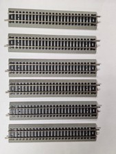 DeAgostini Ferrovia in Miniatura 6 Binari Dritti con Massicciata - Scala N 1/160