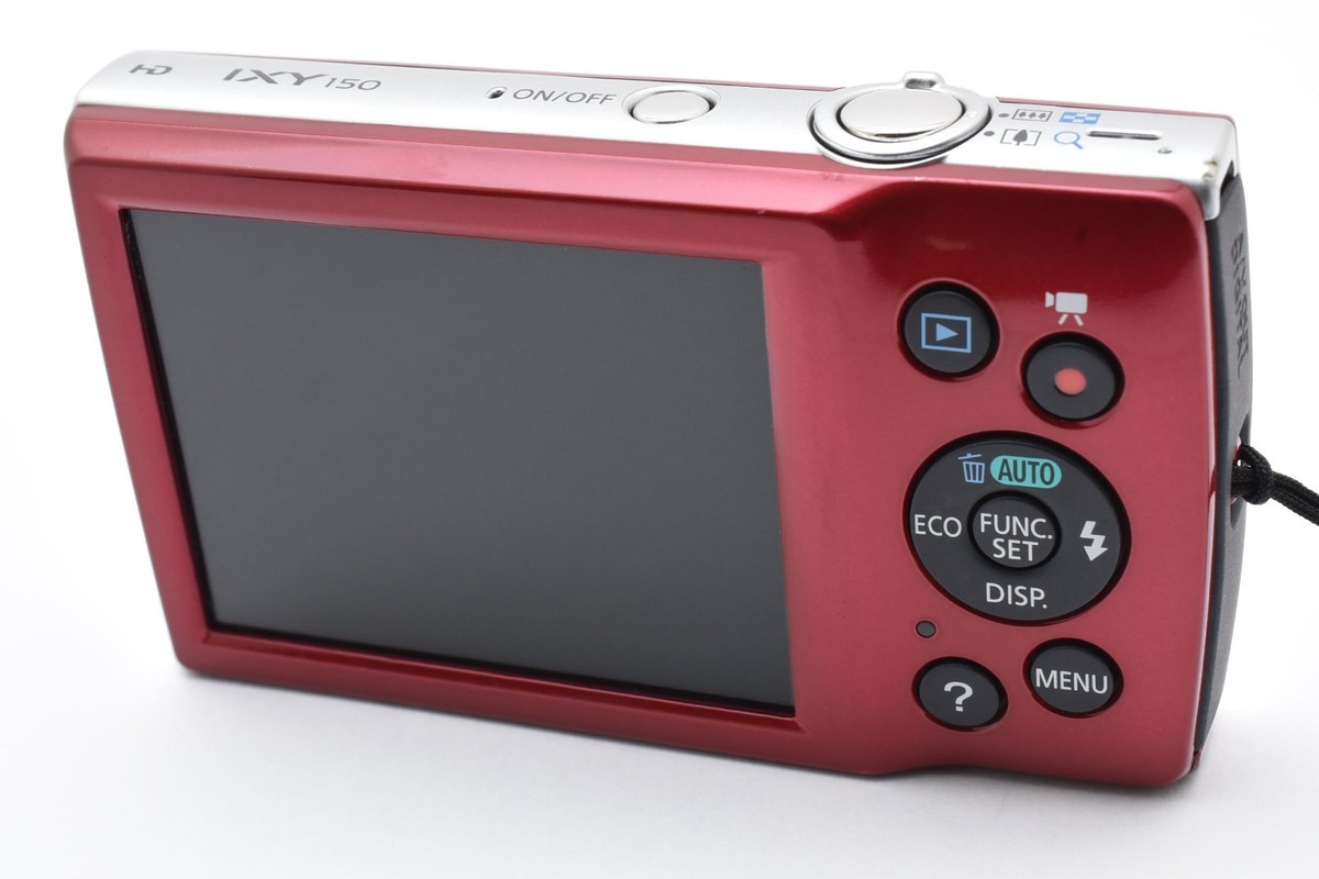 Canon IXY 150 PowerShot ELPH 160 Red Digital Camera English [Near