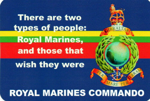 ROYAL MARINES CAR BUMPER STICKER WITH SLOGANS - Picture 26 of 38