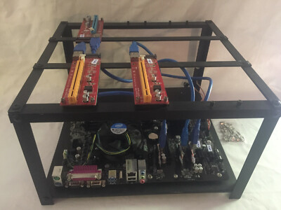 ASRock H81 PRO BTC R2.0 MINING MOTHERBOARD CPU Celeron G1820T RAM LGA 1150 RACK