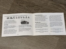 Rambo Instruction Manual Only Nintendo Nes Authentic