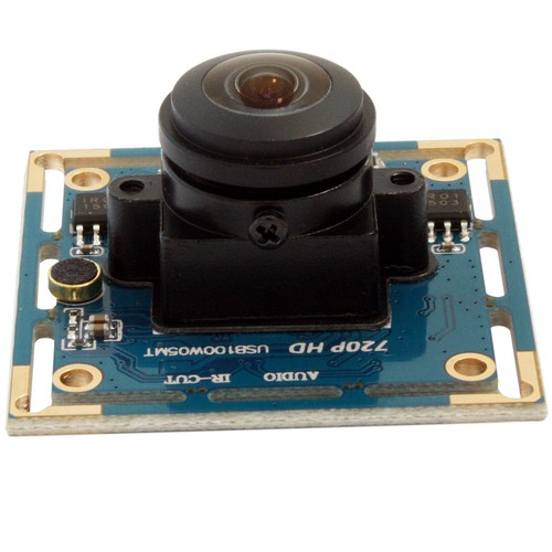 HD USB Camera Module 720P Webcamera PCB Board 170 Degree Fisheye Wide Angle Lens - Picture 4 of 7