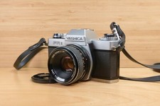 Vintage Yashica FR II 35mm slr Film Camera, with DSB Yashica 50mm f1.9 Lens