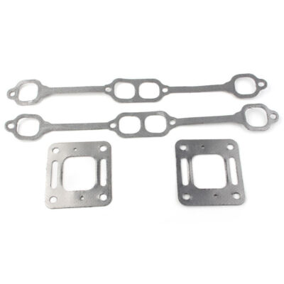 Exhaust Gasket Manifold Mercruiser 5.0 mpi 5.7 350 Mag Riser Block v8 Elbow USA