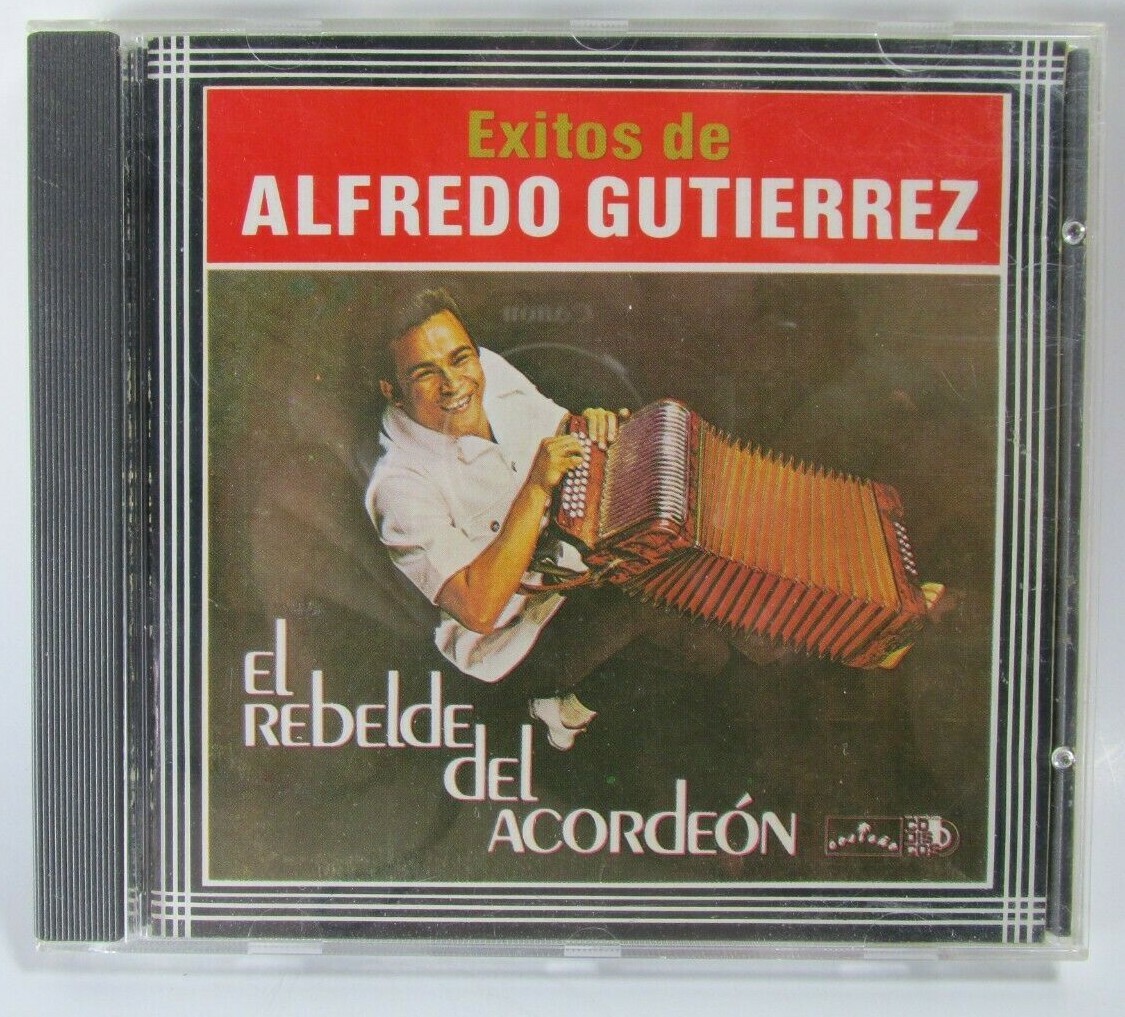 Alfredo Gutierrez Cd Exitos de Oro Latin 1989 Sonotone Cumbia