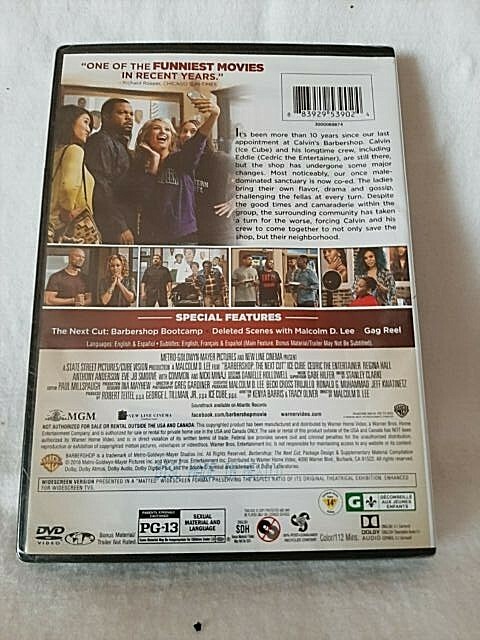 Barbershop The Next Cut Dvd 2016 For Sale Online Ebay