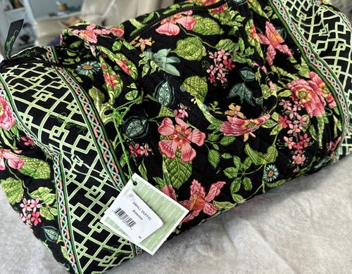 NEW Retired VERA BRADLEY Botanica Small Duffel Travel Bag NWT - Imagen 2 de 9