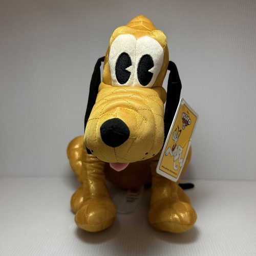 Disney 90th Anniversary Pluto 13" Metallic Special Edition Plush ~ New NWT OOP - Picture 2 of 15