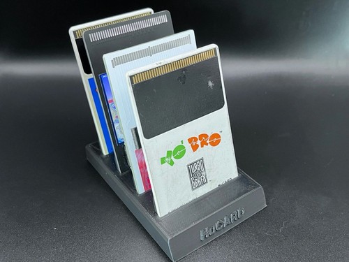 4 Card Display Stand HuCard Turbografx16 TG16 NEC PC Engine PCE - Picture 3 of 6