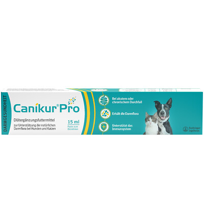 Canikur Pro Durchfall Magen Darm während Antibiotika Hund Katze 15 ml