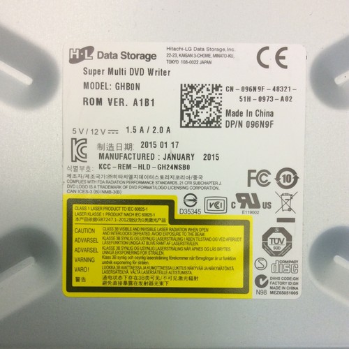 GHB0N CN-096N9F 096N9F Super Multi DVD Writer Optical Disc Drive - Picture 7 of 7