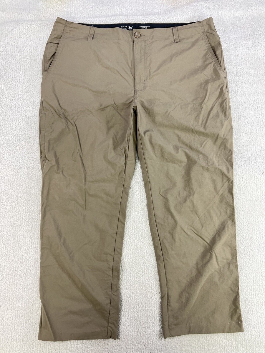 Mountain Hardwear Hiking Outdoor Nylon Pants Khaki Tan Mens Size