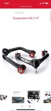 KSP Front Upper Control Arms for 2-4” Lift For 2004+ Nissan Titan Armada