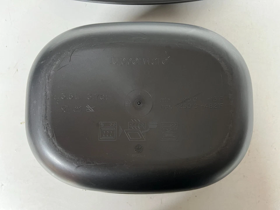 tupperware cocotte ultra pro ovale 3.5 litre comme neuve - Photo 4/4