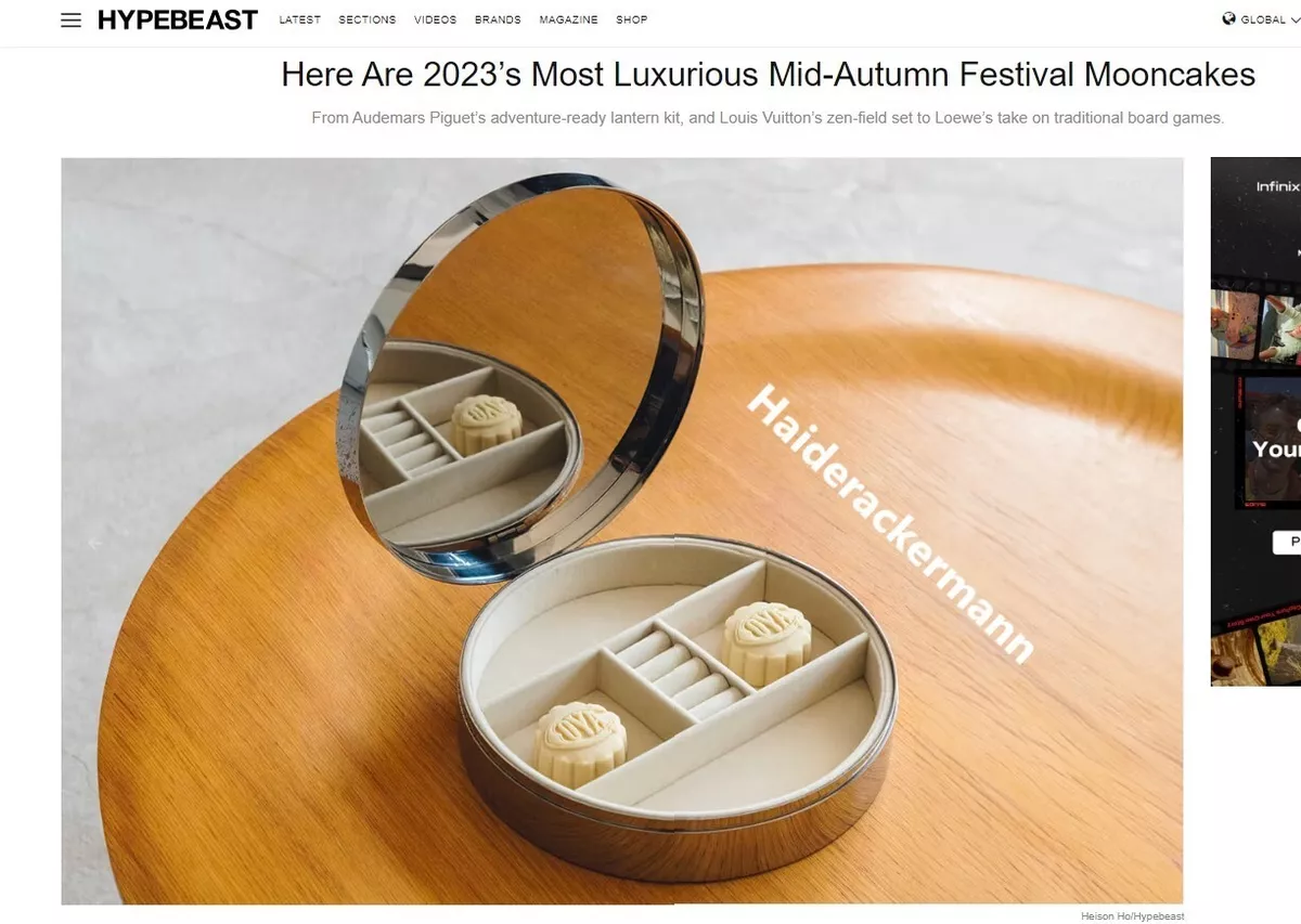 Hypebeast Mid-Autumn Festival Mooncakes 2023