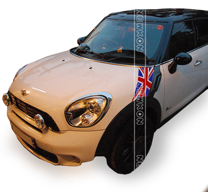 Union jack Uk Flag Car Hood Decor Trim Sticker For BMW Mini Union jack Uk Flag Car Hood Decor Trim Sticker For BMW Mini
