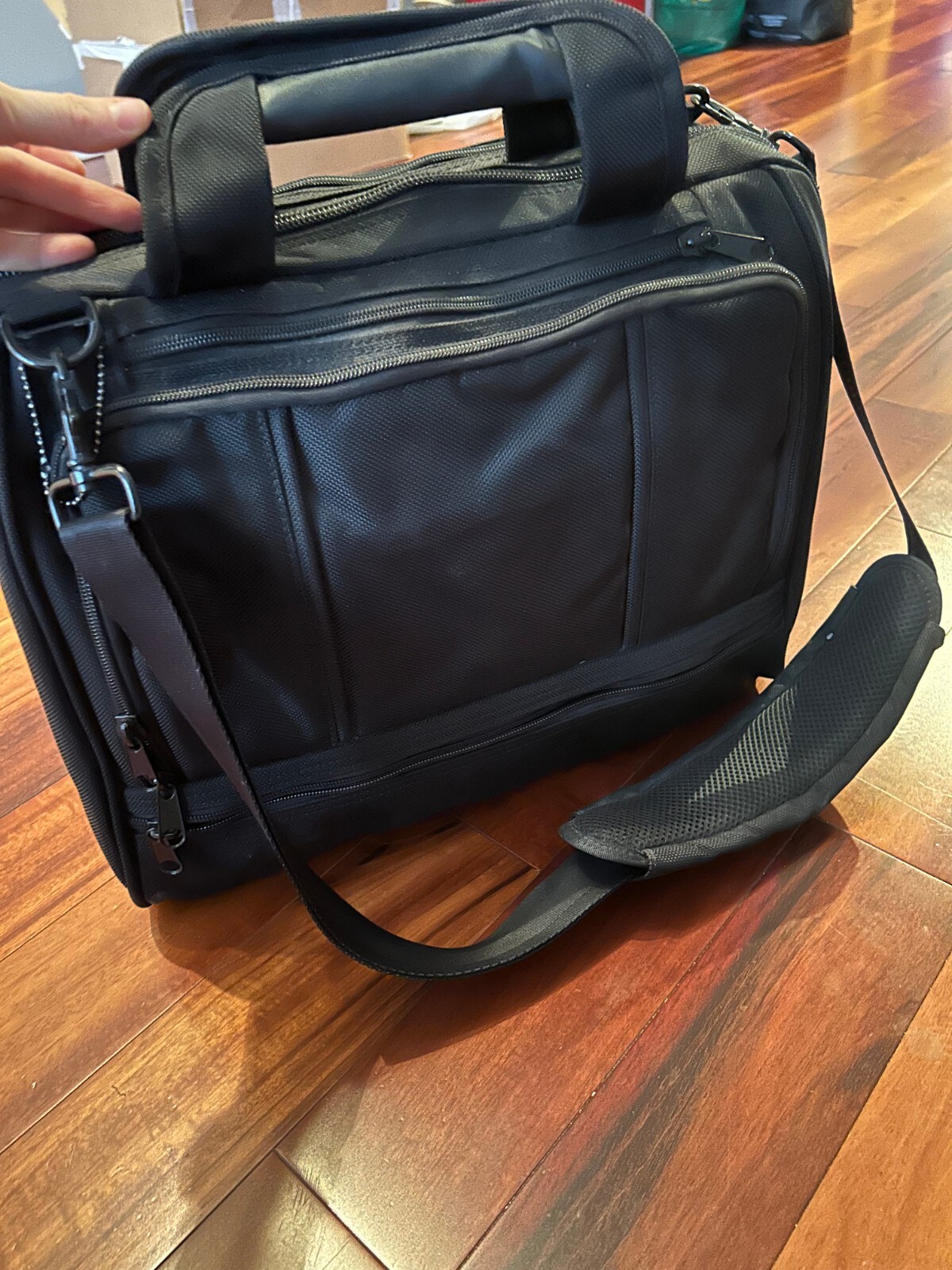 Brenthaven Black Laptop Briefcase- Bag