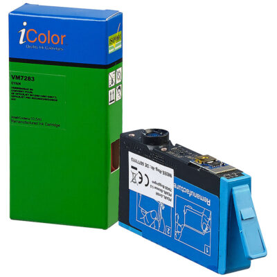 iColor Officejet Pro 8023, HP: Tintenpatrone für HP (ersetzt HP 912XL), cyan