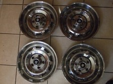 Set of 4 Vintage Jaguar XJ6 Wheel Hub Caps Trims 16"