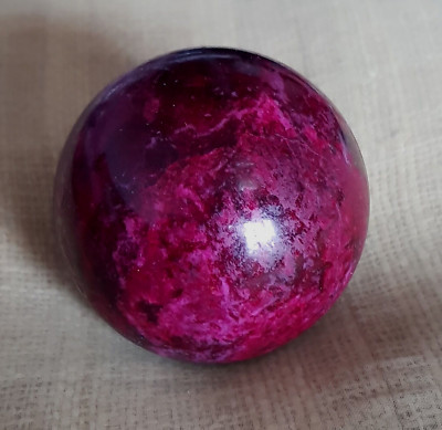 RED JASPER SHPERE POSITIVE OUTLOOK 50 MM 174 G
