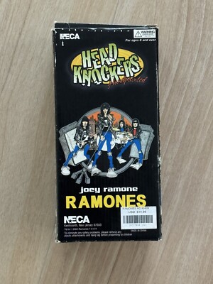 Joey Ramone Head Knocker Bobblehead NECA Figure 2002 RARE
