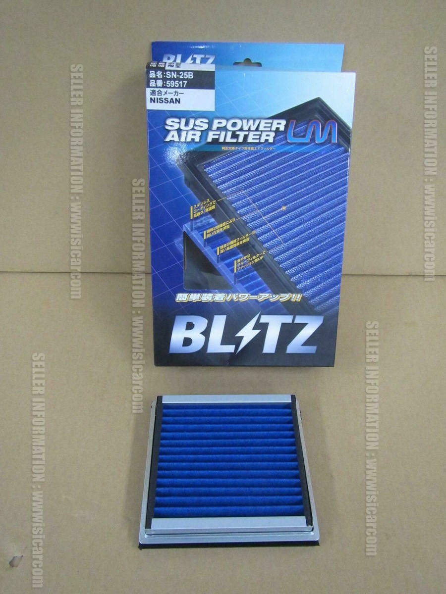 BLITZ SUS POWER AIR FILTER LM FOR NISSAN CUBE BZ11 Z11 CR14DE