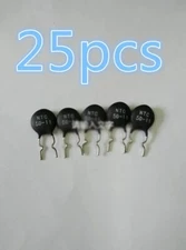 25pcs Thermistor Temperature Sensor NTC MF72 5D-11 5 ohm Shape: cut foot