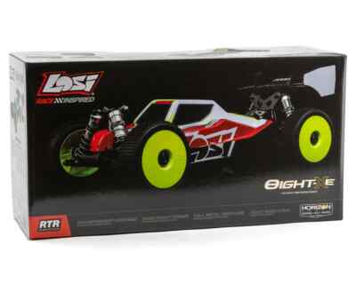 LOSI LOS04018 8IGHT-XE 1/8 4WD Electric Brushless RTR Buggy w/ DX3