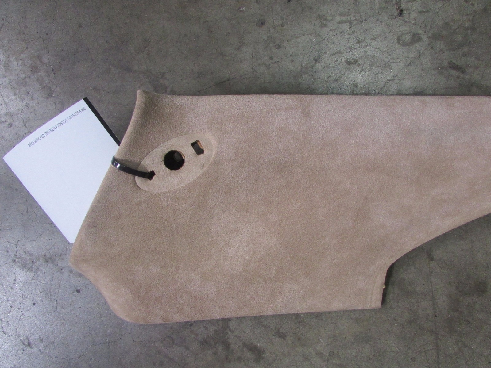 Maserati Quattroporte, RH, Right C-Pillar Trim Panel, Beige, Used, P/N 981357030