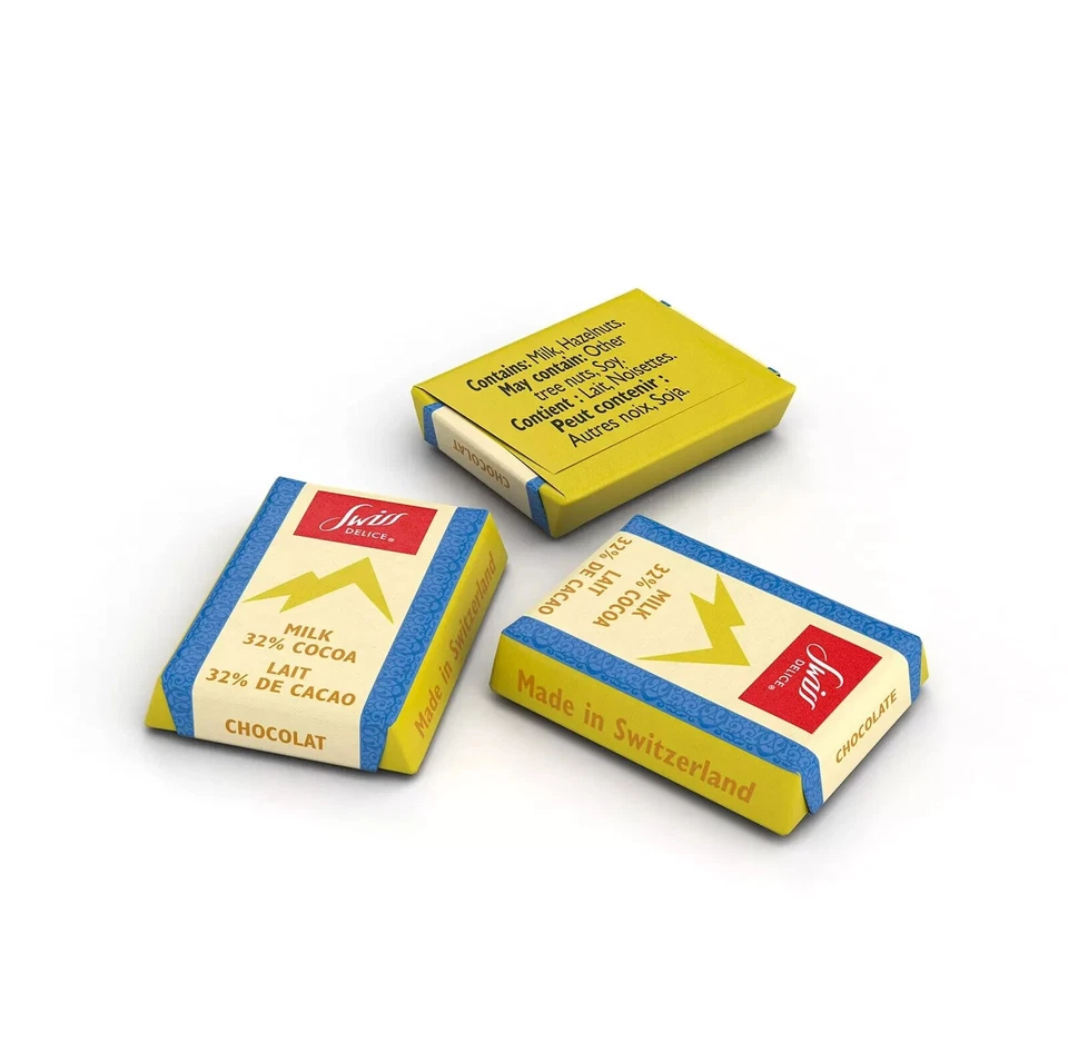 Chocolates con leche Swiss Delice 1,5 Kg, 1,5 Kilogramo, pequeños envueltos individualmente Foto 3 de 4