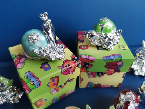 Bomboniere "Melograno" Nascita Battesimo portachiavi compleanno Comunione Regalo - Bild 8 von 11